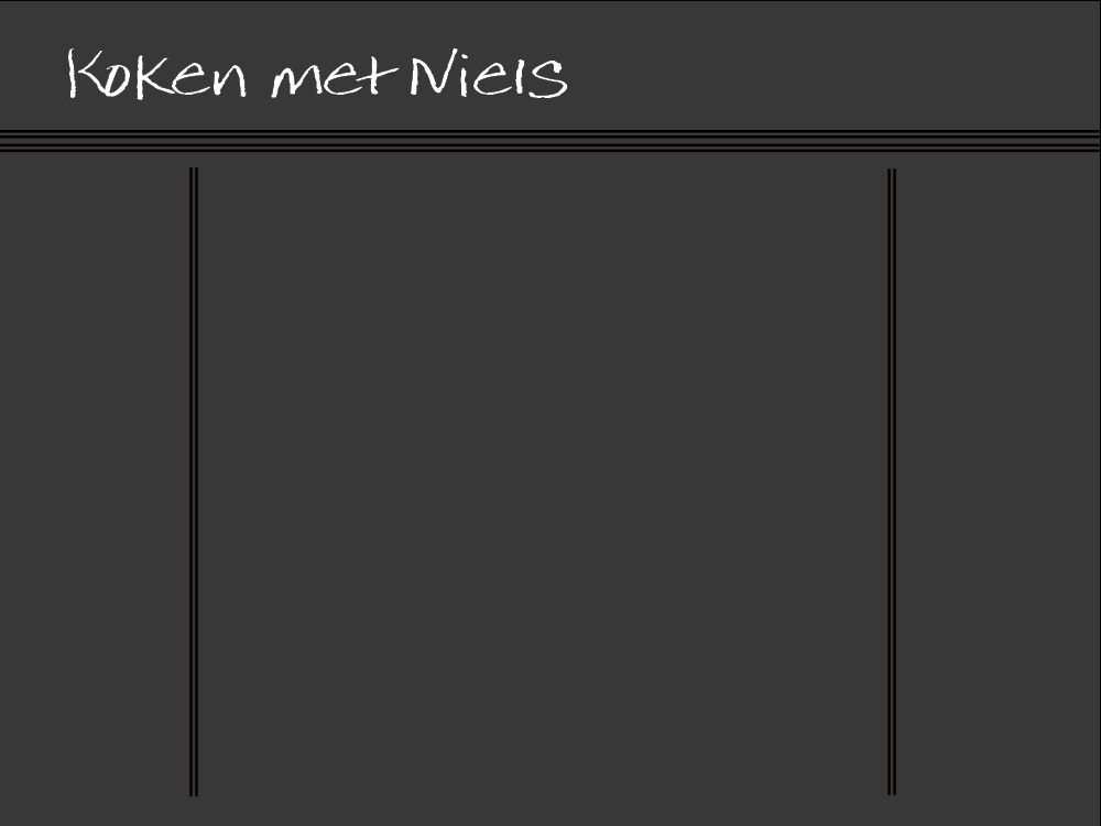 Koken met Niels